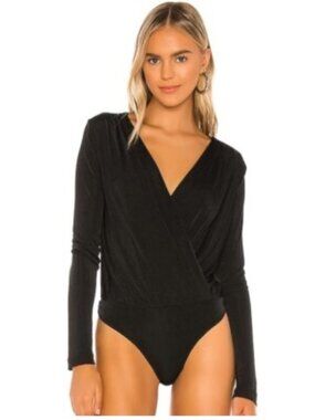 🇨🇦  Forever 21  Long Sleeve Surplice Bodysuit